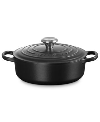Enameled Cast Iron 3.5 Quart Signature Wide Round Oven