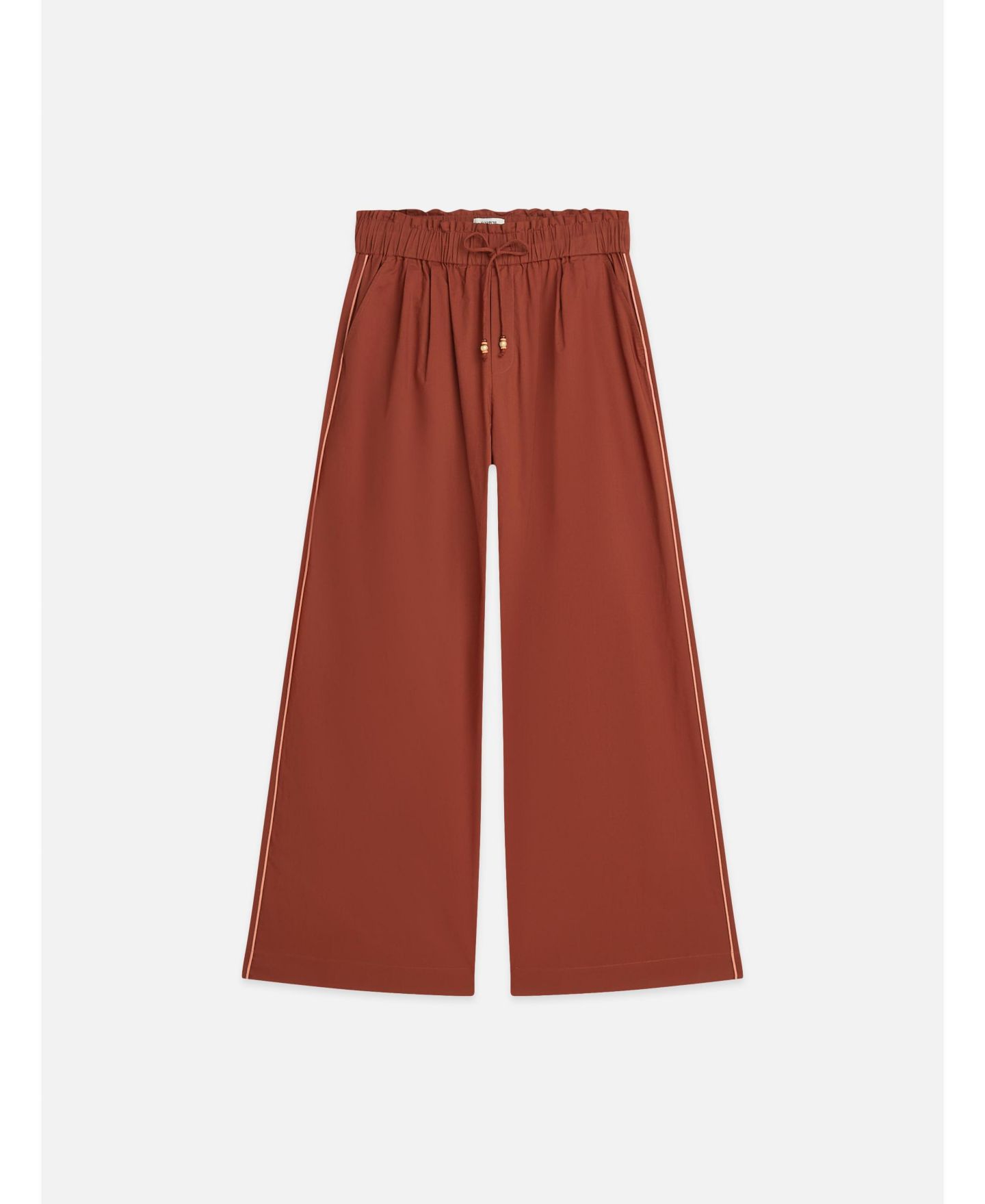 Женские брюки SCOTCH & SODA Cotton Voile Pull On Beach, цвет: Burnt Henna — фото 5