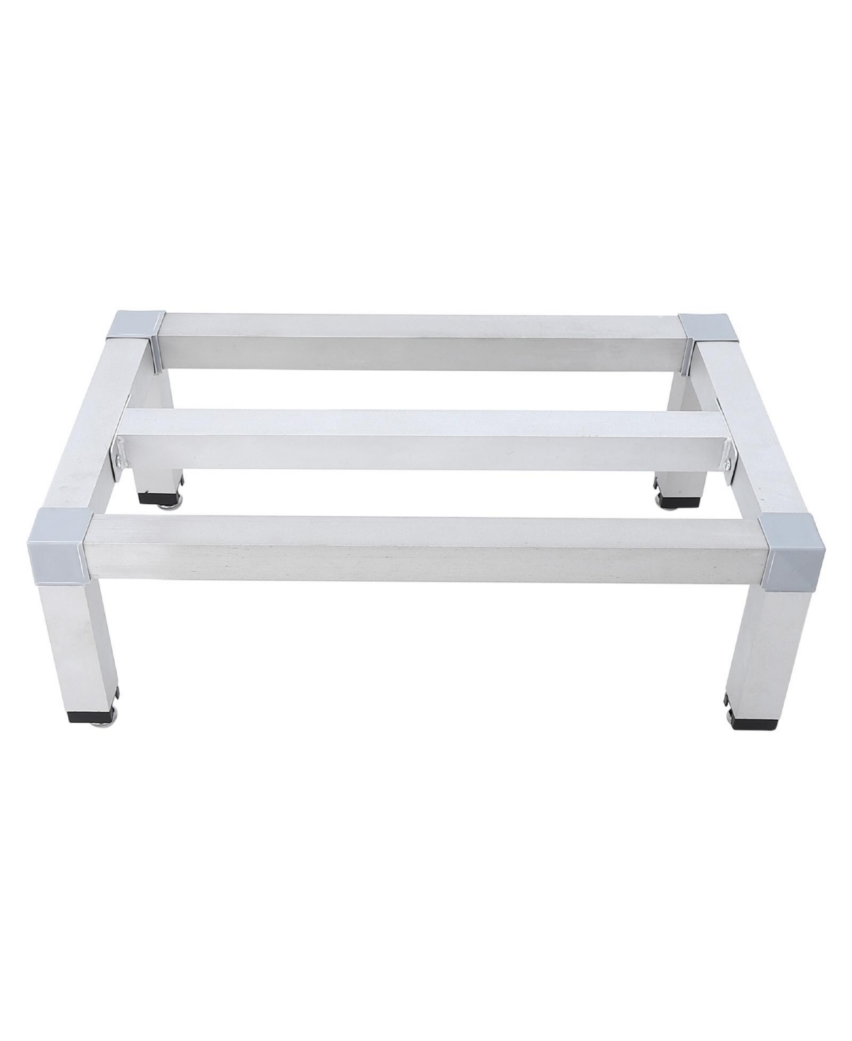 Homfan Heavy Duty Aluminum Storage Rack - Rust-Resistant Organizer with Non-Slip Feet,for Bathroom