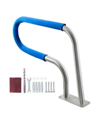 Pool Rail, 220 lbs Capacity, Stainless Steel Handrail for Poolside