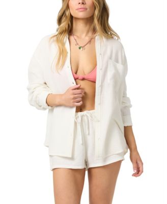 Women's Leni Oversized Long-Sleeve Shirt