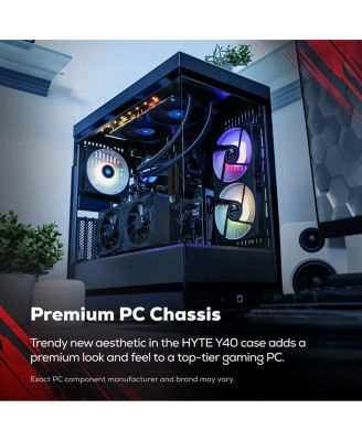 Y40BI7N5801 Liquid Cooled Gaming Desktop Computer, Intel Core Ultra 7 270K Plus 3.7GHz, 32GB RAM, 1TB SSD, NVIDIA GeForce RTX 5080 16GB,