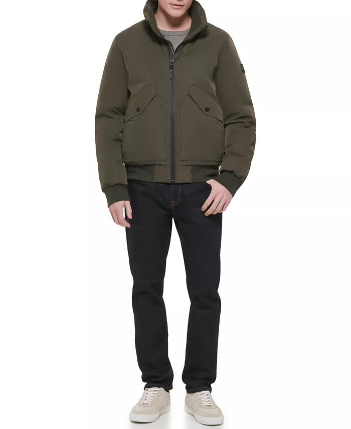 Men's Flex Performance Zip-Front Bomber Jacket - thumbnail 3