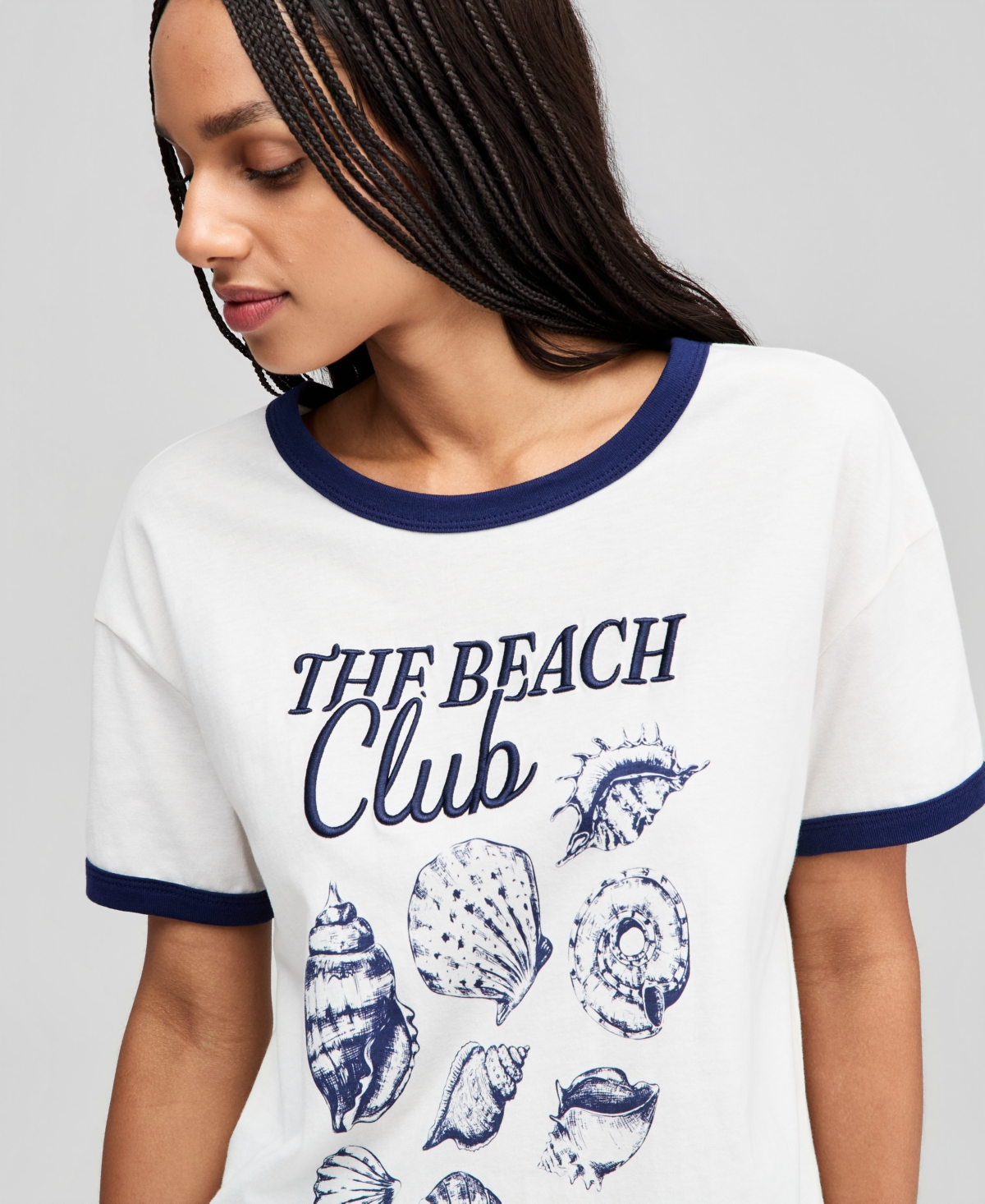 And Now This Women's Beach Club Graphic T-Shirt, Macy's Exclusive