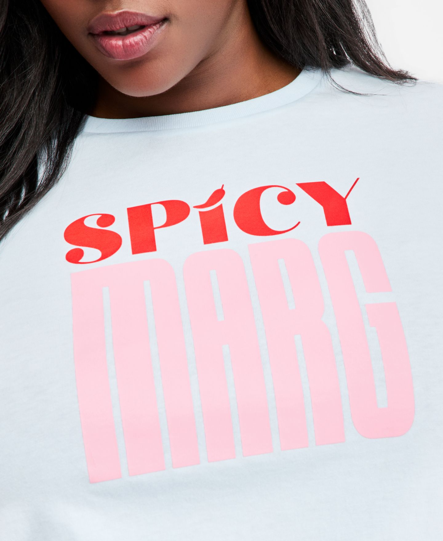 Женская футболка On 34th Plus Spicy Marg Graphic, цвет: Бриллиантовый синий — фото 3