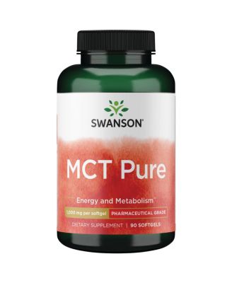 Pharmaceutical Grade Mct Pure 1000 Milligrams 90 Sgels