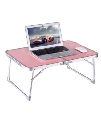Foldable Laptop Desk Bed Table Portable Storage