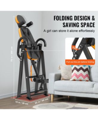 300 lbs Inversion Table Back Stretcher with Adjustable Protective Belt