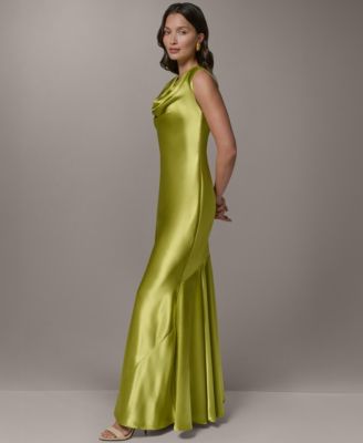 Women's Cowl Neck Ball Gown