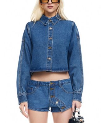 Women's Sundrenched Button-Front Long-Sleeve Shirt