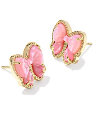 Haley Bow Stud Earrings