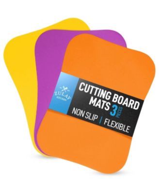 Thick & Durable Non-Slip Flexible Cutting Board Set (3 Piece)