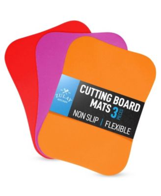 Thick & Durable Non-Slip Flexible Cutting Board Set (3 Piece)