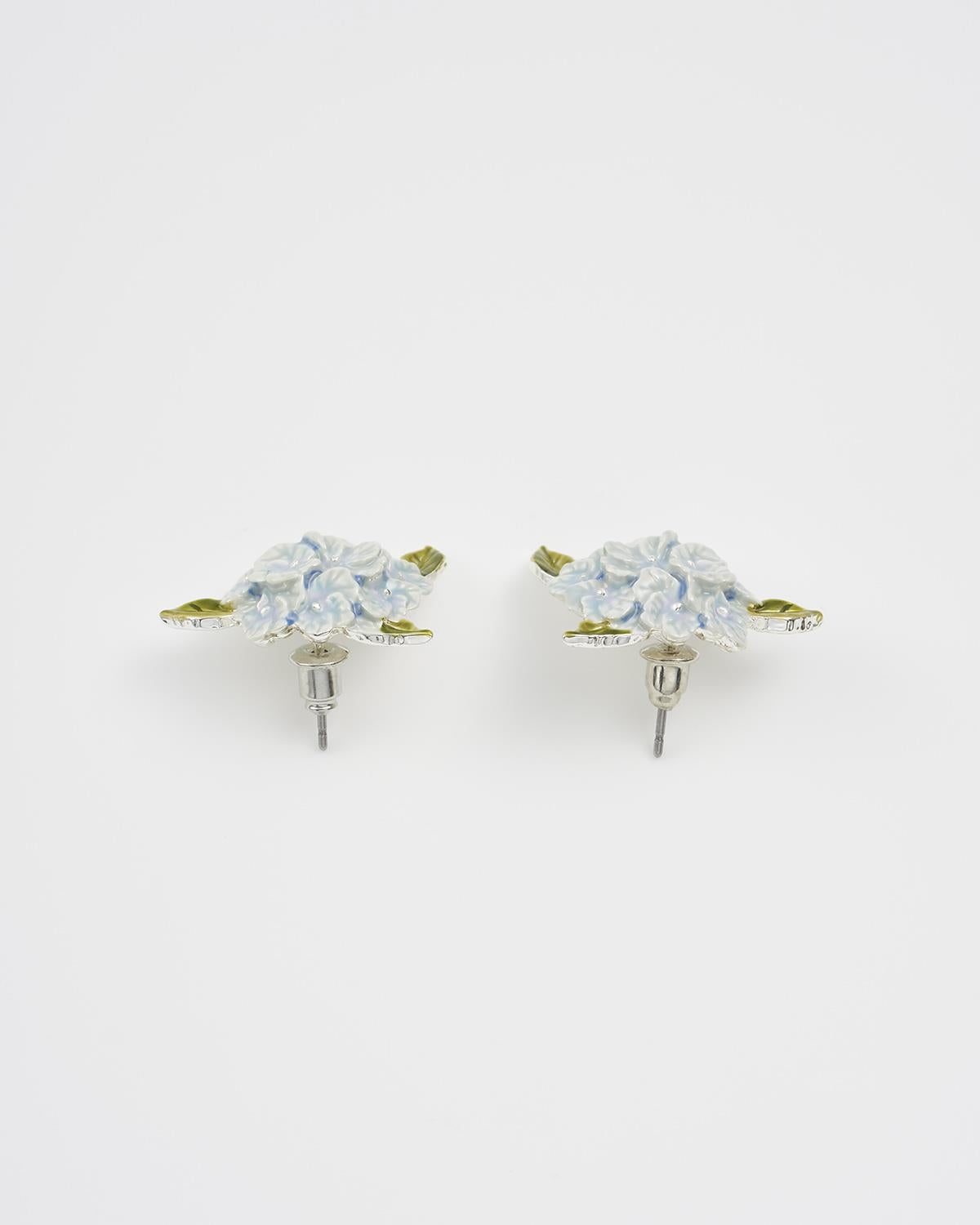 Fable England Enamel Hydrangea Earrings