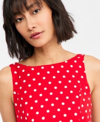 red polka dot dress macys Polka Dot Clothing