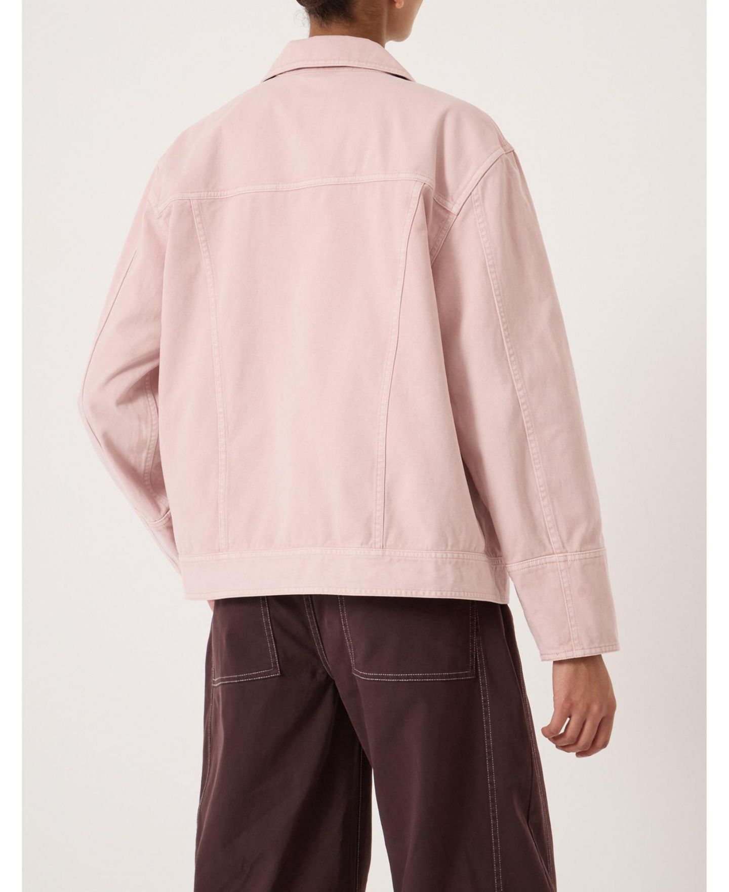 Женская куртка Hush Avril Cotton Utility Barn, цвет: Бледный розовый — фото 6
