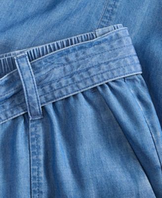 denim dress pants women's Pants for Women Dressy Casual Hight Waisted Wide Leg Denim Jeans Stretch  Slim Length Jeans Trousers