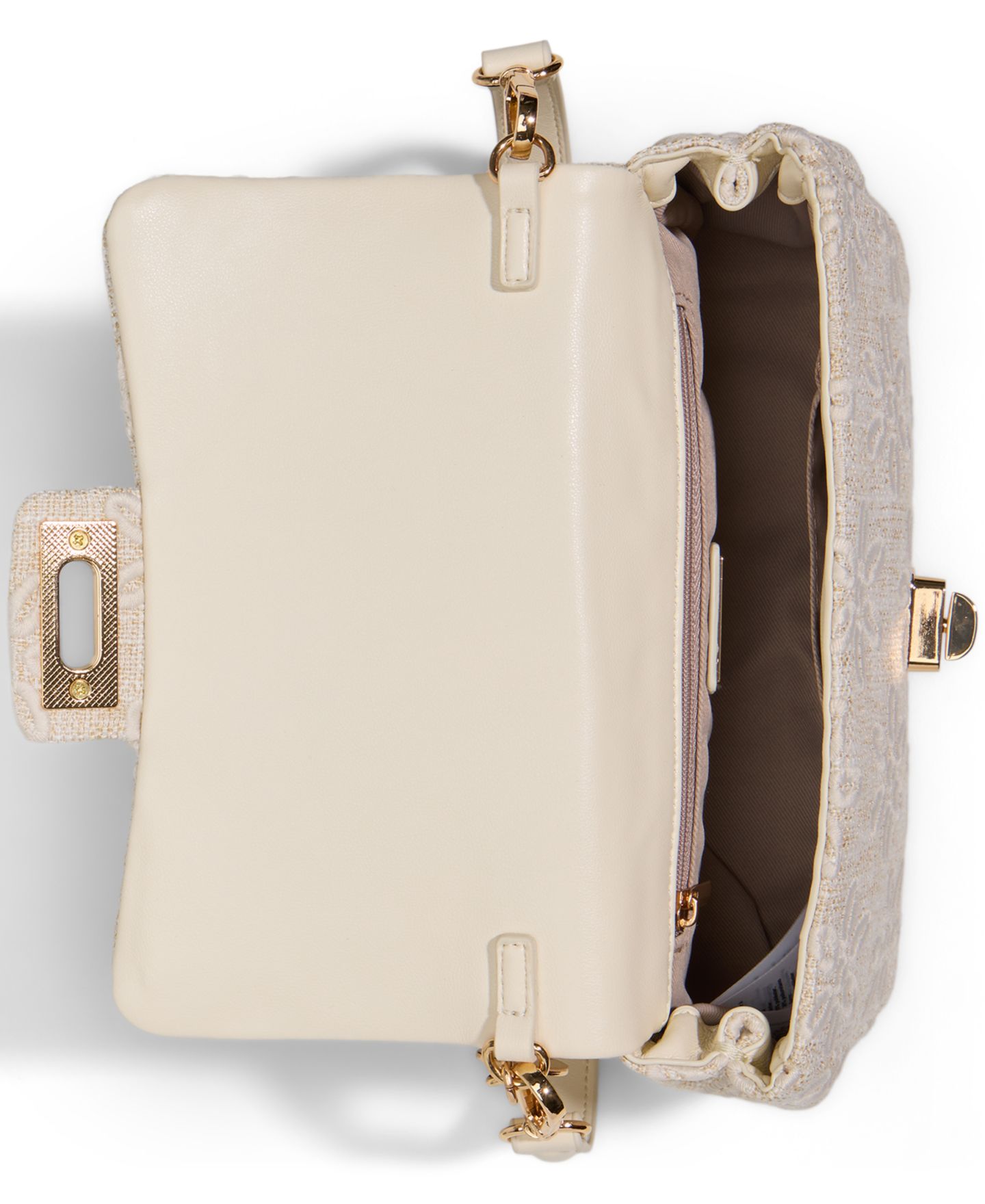Женская сумка ALDO Bbellaflowerr Mini Shoulder Handbag, цвет: Натуральный — фото 4