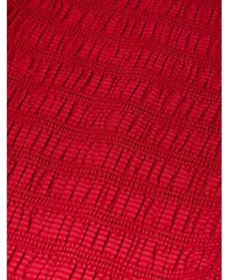 Women's Smocked Bodice Midi Dress