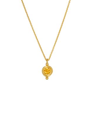 Birthstone Pendant Necklace