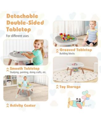 Baby 16-in-1 High Chair with 360-Degree Activity Center and Booster Seat