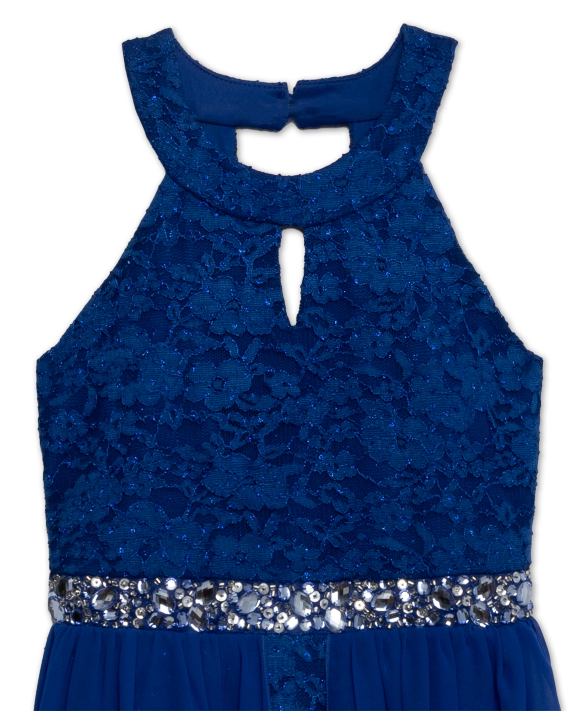 Speechless Girls' 7-16 Maxi Round Neck Dress