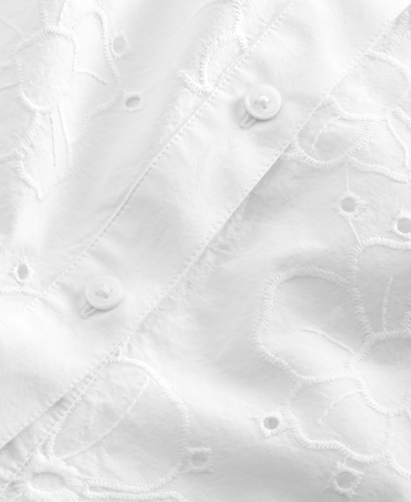 Женская блузка I.N.C. International Concepts Cotton Eyelet Tie-Waist Blouse, цвет: Яркий белый — фото 4