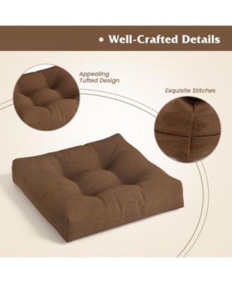 Patio Chair Seat Cushion Pads for Indoor and Outdoor