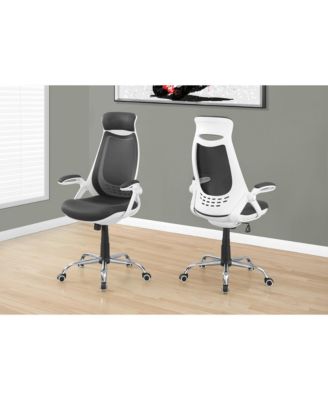 Mesh Chrome Metal High Back Executive Office Chair
