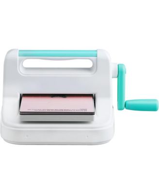 Manual Die Cutting Embossing Machine - 6" Opening A5 Craft Machine for Art Scrapbooking Card Making, Portable Metal Handle Steel Roller System