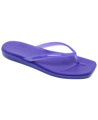 はや Crocs Women's Miami Flip-Flop Sandals from Finish Line - Macy's