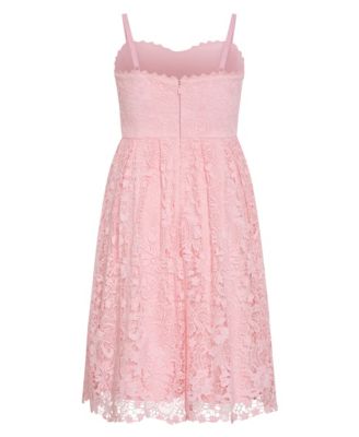 Women's Scarlet Lace Dress