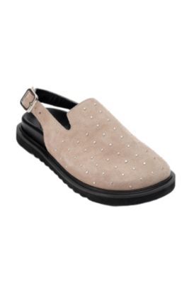 Women's Our Leather Studded Clogs