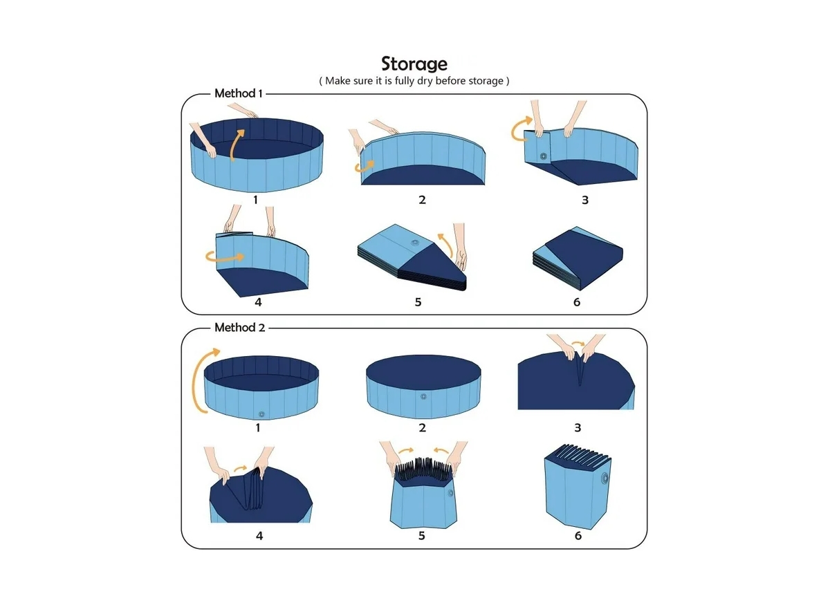 Cowin Pet Dog Pool Bath Swimming Tub Foldable