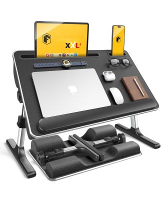 Lap Desk Laptop Stand Cushioned Adjustable Foldable