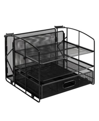 Desktop Organizer 3 Trays Drawer File Holder