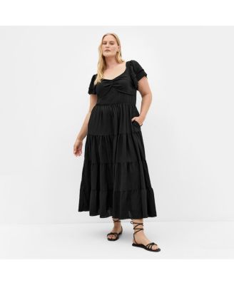 Women's Leo Tier Maxi Dress
