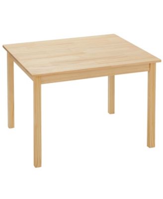 5 pcs Kids Pine Wood Multicolor Table Chair Set