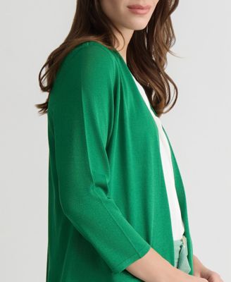 Women's Self Edge A-Line Cardigan, Regular & Petite