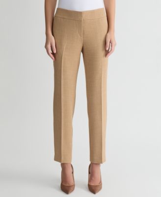 Women's Clean-Waist Straight-Leg Pants