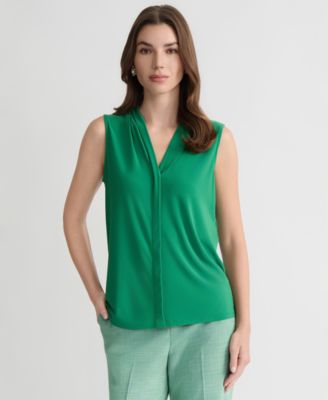 Women's V-Neck Sleeveless Top