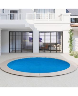 12 ft x 30 in Above Ground Pool Set with Solar Cover