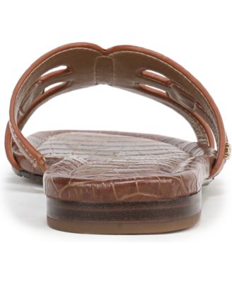 Bay Slip-On Flat Leather Casual Sandals