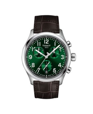 Men's Round Silver Stainless Steel Watch 42mm