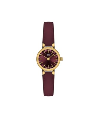 Women's Round Gold Stainless Steel Watch 19.5mm