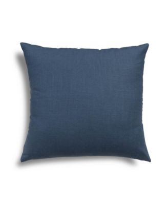 Ramie Linen Decorative Pillow, 22" x 22"