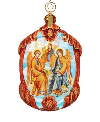 Hand Painted Trinity Scenic Ornament