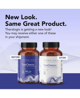 TherOmega Omega 3 Fish Oil, Supports Heart, Brain, Immune & Joint Health, 700 mg DHA & EPA, NSF Certified