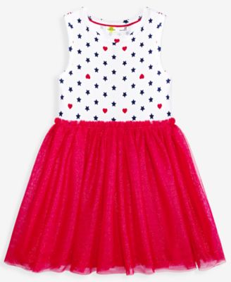Toddler Girls' 12M-5T Star Tutu Dress