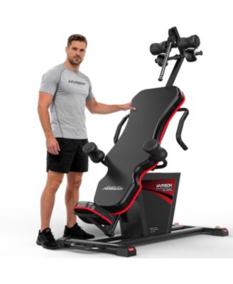 Strength Training Inversion Table for Back Pain Relief with Remote Control (HRM-409PLUS)